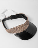 STRAW VISOR WITH ELASTIC HAT 1937 - قبعة