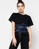 DENIM WIDE WAIST BAND 1926 - حزام