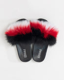 FOX FUR SLIPPERS FUZZY SLIDES 2024 - سلبرز