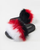 FOX FUR SLIPPERS FUZZY SLIDES 2024 - سلبرز