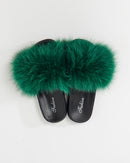 FAUX FUR SLIDES SLIPPERS 2021 - سلبرز