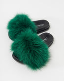 FAUX FUR SLIDES SLIPPERS 2021 - سلبرز