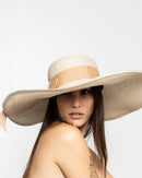 WIDE BRIM STRAW HAT 1708 - قبعة