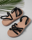 HANDMADE ROPE WOVEN SANDALS 2068 - صندل