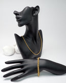 2pcs/set Men Minimalist Chain Necklace & Bracelet 2841 - اكسسوارات