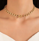 Minimalist OT Buckle Choker 2868 - اكسسوارات