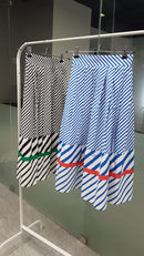 STRIPE SKIRT 1666 - تنورة