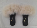 Fox Fur Slippers Fuzzy Slides 3166 - حقيبة