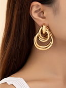 Fashionable Versatitle Earrings 3732 - حلق