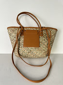 New arrival straw woven tote bag large capacity 3805 - حقيبة