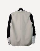 Solid Collar design with Dual Pocket and Long sleeves with stylish pocket Blazer 3828 - بليزر