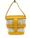 Women Straw  hand bag woven bag with perfect with summer 3860 - حقيبة