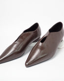 Retro style flat shoes for women autumn 3893 - حذاء