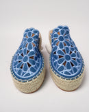 Women Floral Embroidered sandals 3903 - صندل