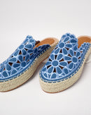 Women Floral Embroidered sandals 3903 - صندل