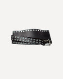 Women eyelet décor punk corset belt 3916 - حزام