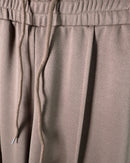 Drawstring waist wide leg pants 3940 - بنطلون