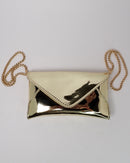 Envelope mini bag with metallic funky chain 3951 - حقيبة