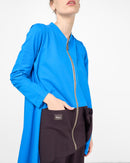 Contrast style with front double pockets and full sleeves, elastic waist straight pants Activewear 3980 - ملابس رياضية