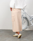 Flap Pocket Side Cargo Skirt 3529 - تنورة