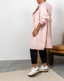 Oversized Hoodie with polyester Cotton Jacket 3574 - جاكيت