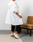 Oversized Hoodie with polyester Cotton Jacket 3573 - جاكيت