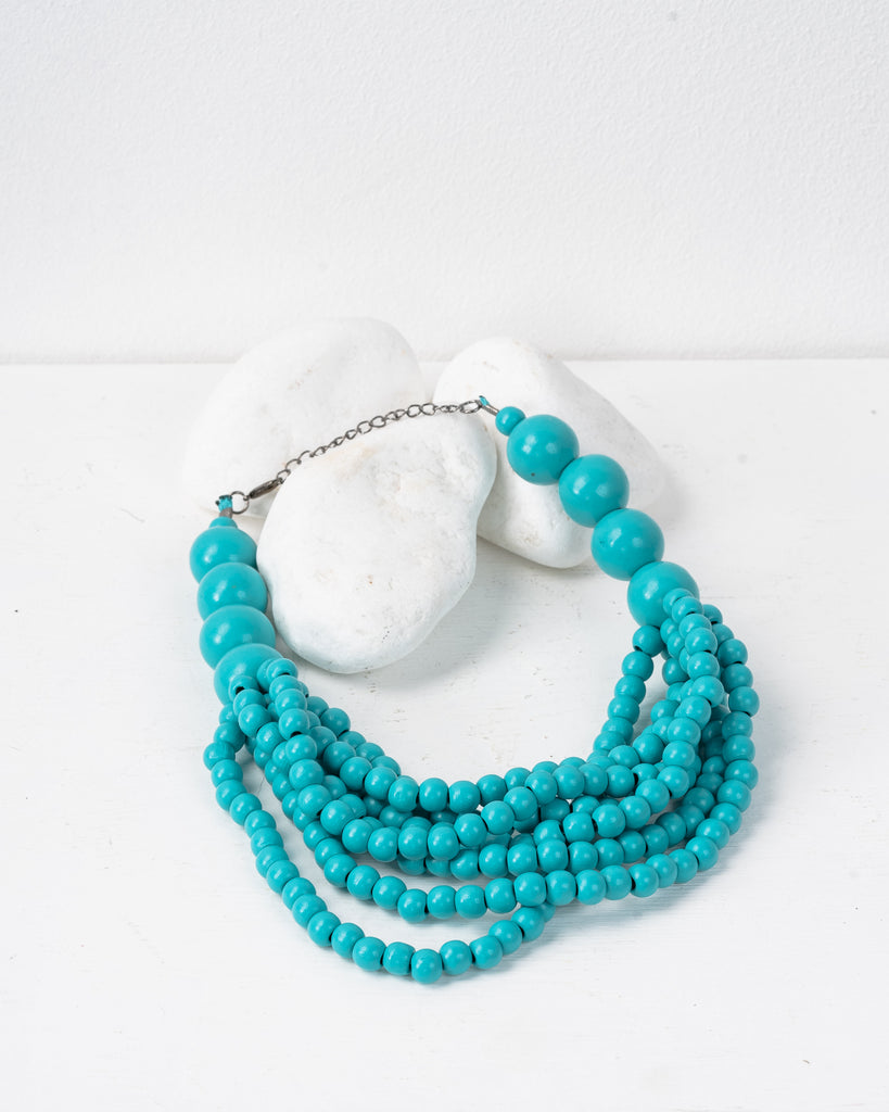 Beaded Layered Necklace 2797 - اكسسوارات