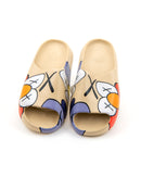 COMFY SINGLE STRAP CHARACTER DESIGN FLAT SLIPPERS 2428 - سلبرز