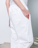 Elastic Wasit with tie and Satin Faille Design Pants 3363 -  بنطلون