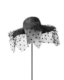 STRAW HAT LACE HANDMADE BOW TIE 1942 - قبعة