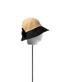 STRAW HANDMADE BACK BOW TIE HAT 2073 - قبعة