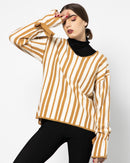 STRIPED WOOL SWEATER 1529 - سويتر