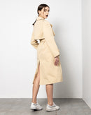 BELTED SLEEVES TRENCH COAT 1801