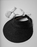 STRAW VISOR WITH ELASTIC BACK HAT 1935 - قبعة