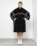 WHITE LINE FRONT BUTTONED COAT 1994 - كوت