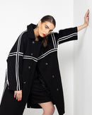 WHITE LINE FRONT BUTTONED COAT 1994 - كوت