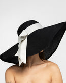 WIDE BRIM STRAW HAT 1708 - قبعة