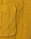 OVERSIZED KNITTED CARDIGAN 1828 - ملابس صوف