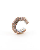 ROUND HOOP CRYSTAL 3 PCS SET EARRING 2469 - حلق