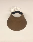 STRAW VISOR WITH ELASTIC BELT HAT 1939 - قبعة