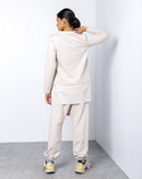 V-NECK W/SHERWAL GATHERED BOTTOM PANT ACTIVEWEAR 2263 - ملابس رياضية