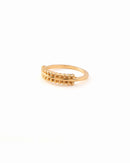 CLASSIC CONNECTING DOTS GOLD PLATED RING 2460 - قلادة