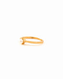 UNIQUE ONE PEARL GOLD PLATED RING 2461 - قلادة